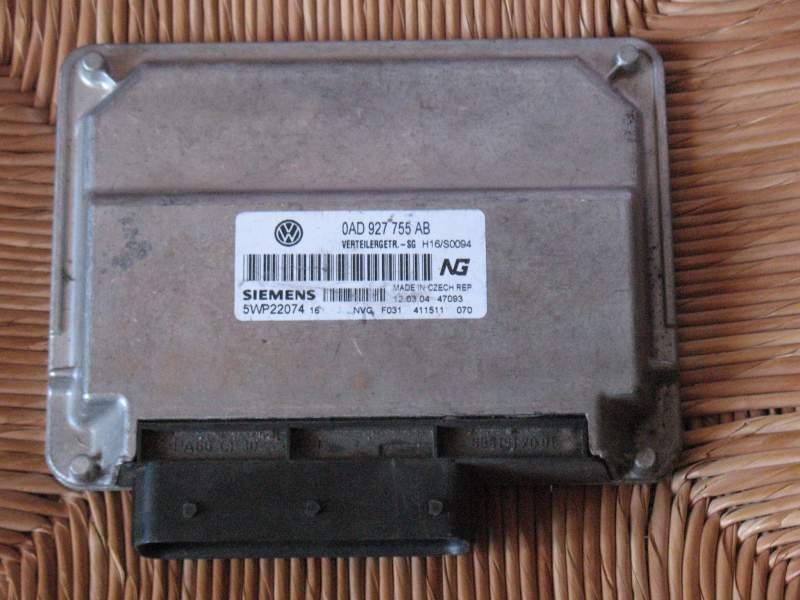 Ecu vw touareg 0ad927755ab siemens 5wp22074