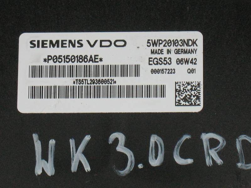 Chrysler 300 charger siemens vdo 5wp20103NDK P05150186AE
