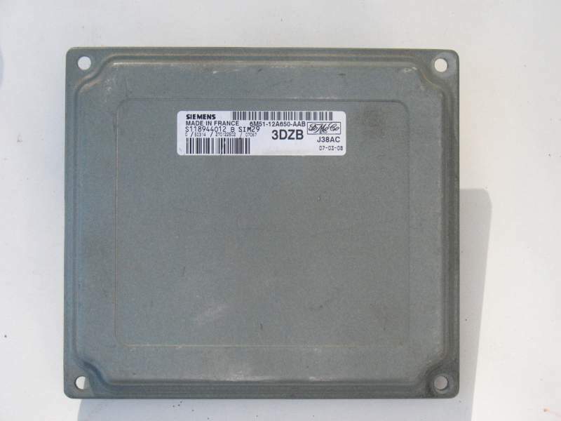 Motore ECU Computer Ford Focus 6m51 12a650 Aab Sim29