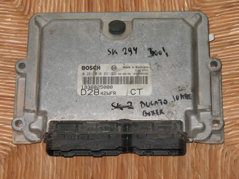 Ecu fiat ducato peugeot boxer 2.8 jtd 0281010931 1351212080 ct EDC 15C7-2.22