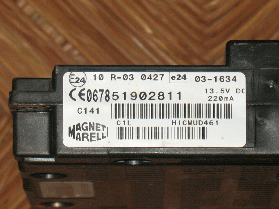 51902811 centralina blue&me fiat punto evo 1.3 d 5m 55kw r 03