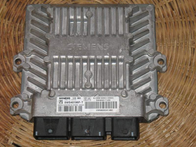 PEUGEOT 9655041480 9656171280 Siemens SID 803, 5WS40196F-T