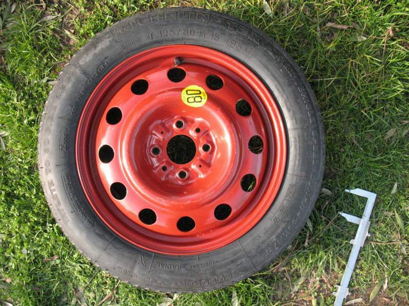 RUOTINO Ruota di scorta da 15 ALFA FIAT LANCIA Citroen Peugeot