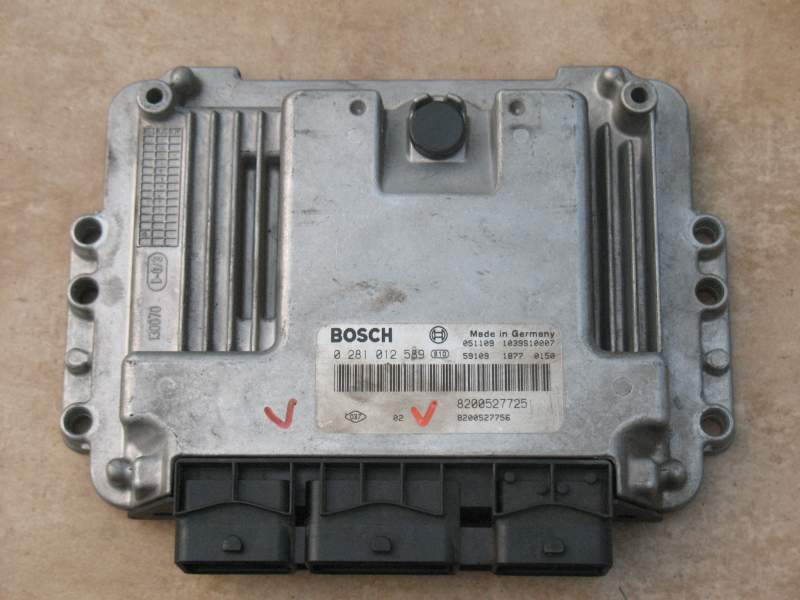 ECU EDC16C3 Renault Megane Scenic 0281012589 8200527725 EDC 16C3-10.23
