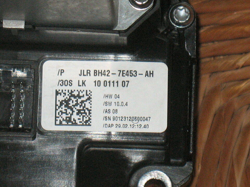 LAND ROVER JLR BH42-7E453-AH / JLRBH427E453AH HW04 SW10.0.4