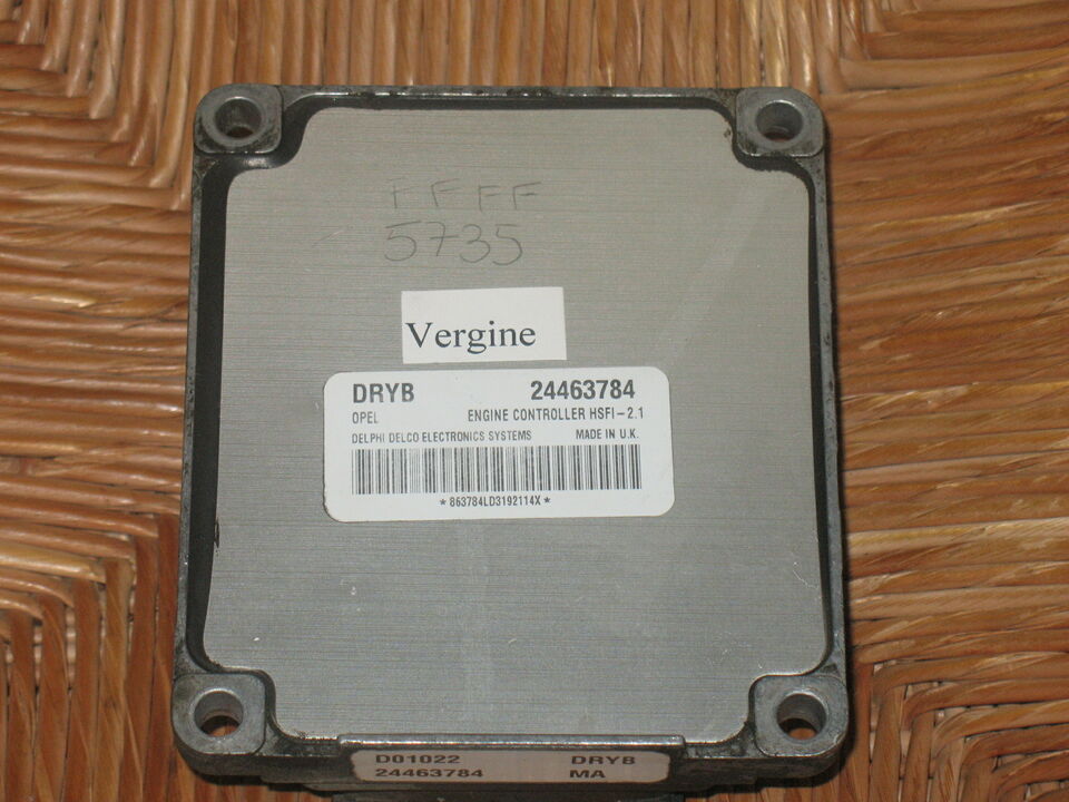 Ecu astra zafira delphi 24463784 DRYB hsfi-2.1 z16xe D03022