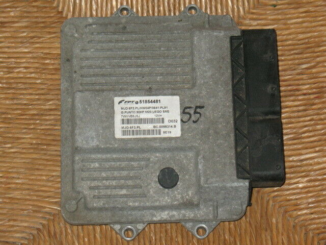 ECU FIAT G.PUNTO 1.3 MJET 51854481 MJD 6F3.PL HW04P 90HP