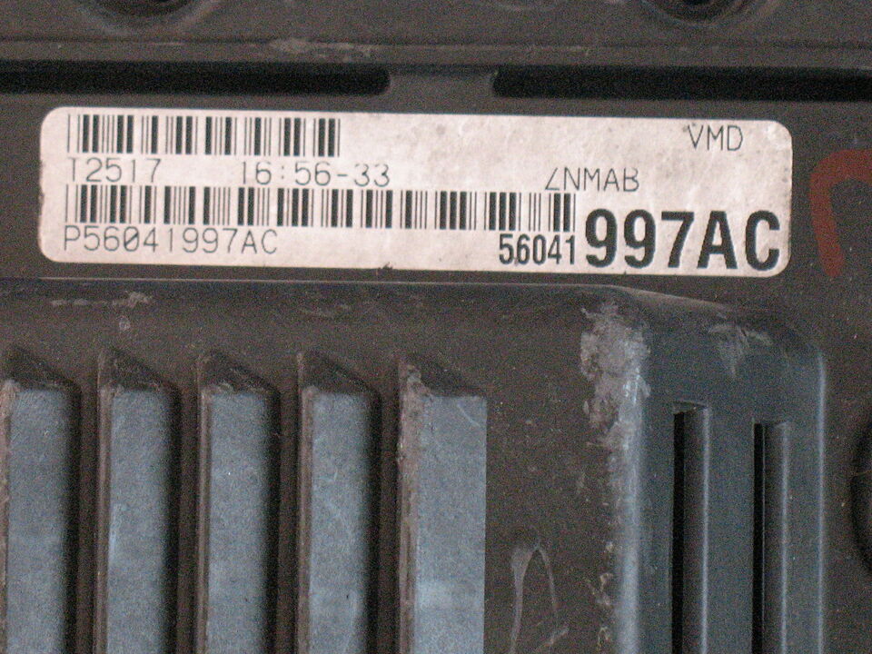 Ecu centralina jeep cherokee 2.5 p56041997ac 51041997ac