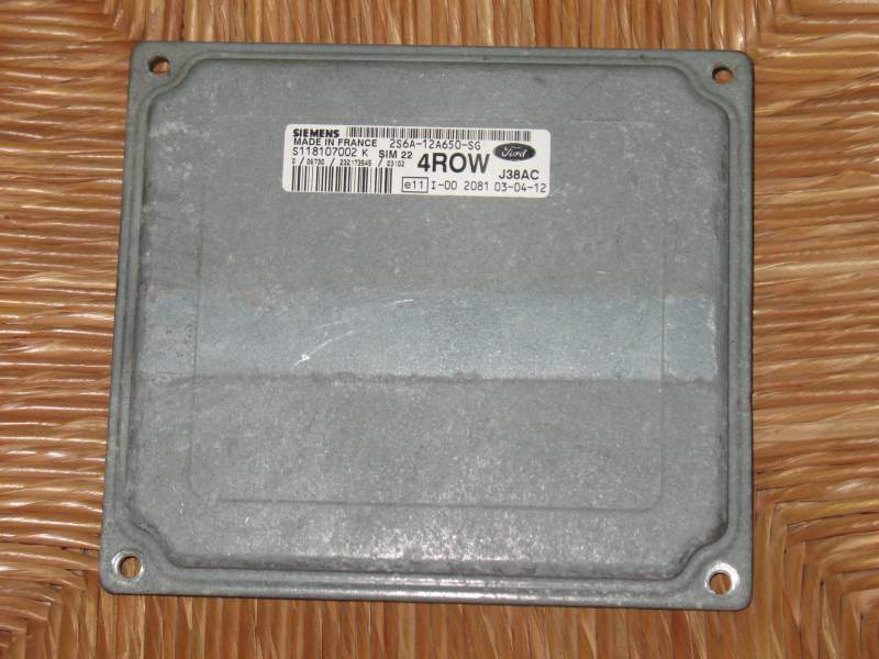 ECU 2S6A-12A650-SH SIM 22 4ROW 2S6A12A650SH S118107002 L