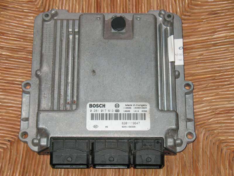 ECU RENAULT LAGUNA EDC16C36 0281017613 8201119647 8201150339