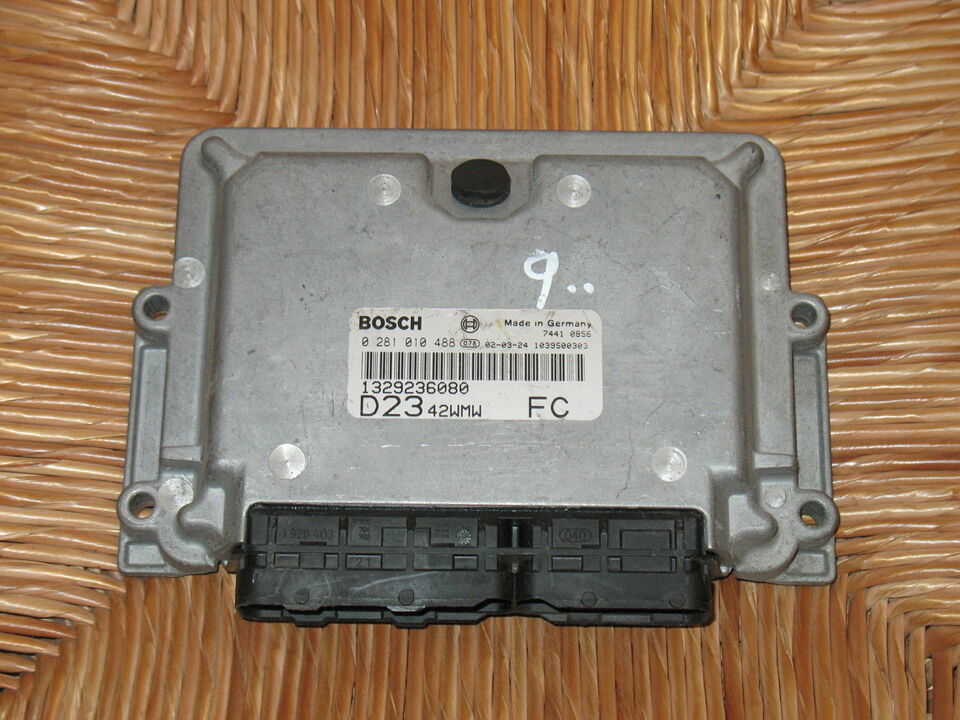 ECU FIAT DUCATO 2.3 JTD EDC15C7 0281010488 1329236080 D2342WMW