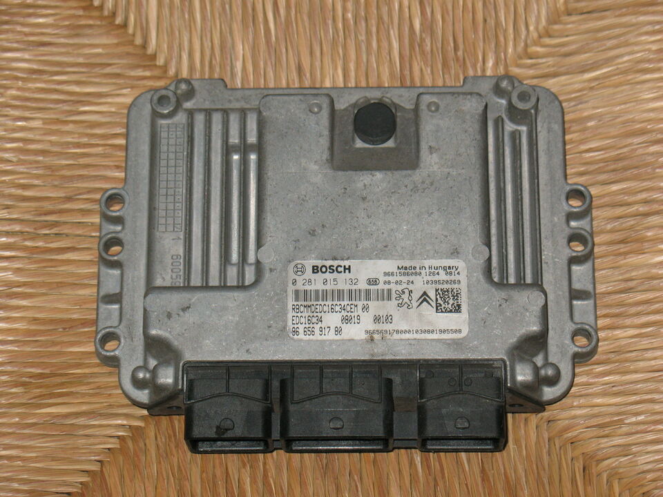 ECU CITROEN NEMO 1.4 HDi 0281015132 9666934680 EDC 16C34-5.90
