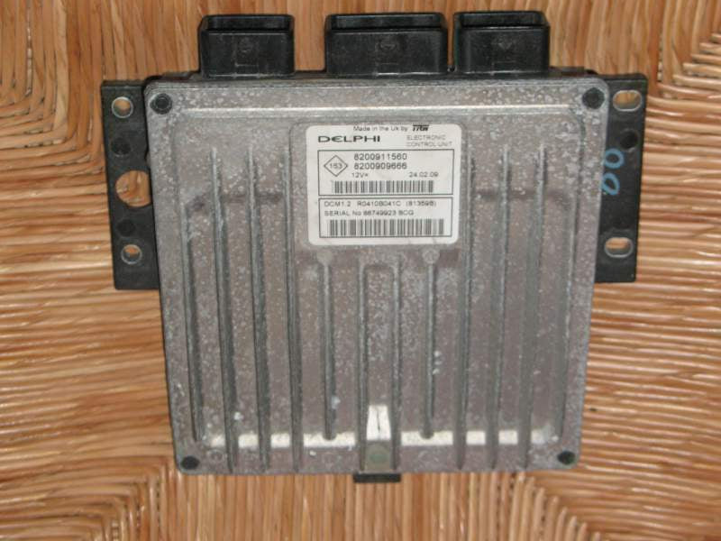 ECU KANGO 1.5 DCI DELPHI R0410B041C 8200911560 8200909666 DCM1.2