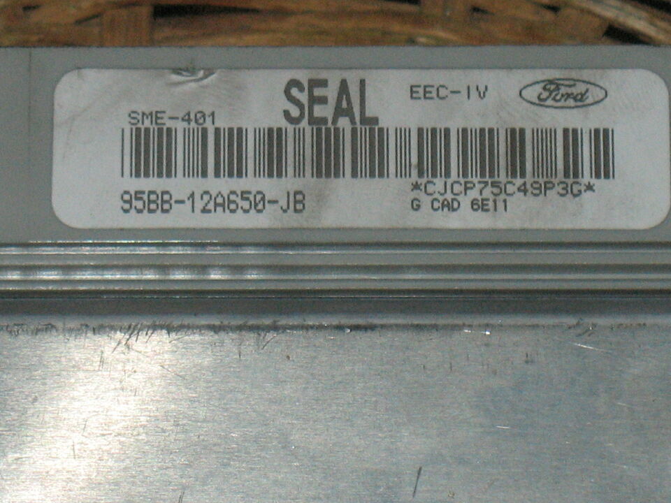 ECU FORD MONDEO 2.0 95BB-12A650-JB 95BB12A650JB SEAL SME-401