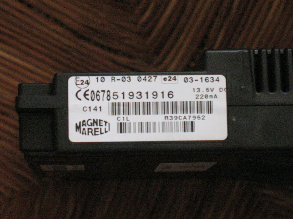 Fiat bravo genuine Blue&Me ecu 51931916 LANCIA DELTA FIAT BRAVO