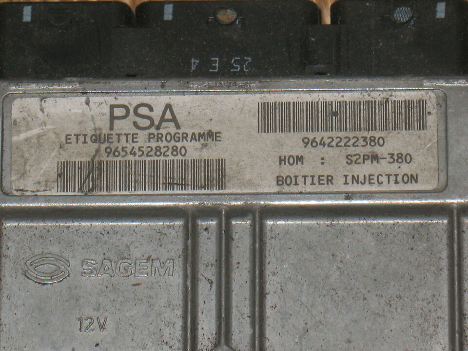 ECU CENTRALINA CITROEN 1.4 9654528280 9642222380 21584799-4
