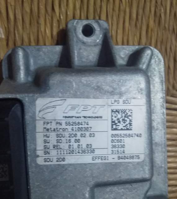ECU FIAT ALFA METATRON LPG SDU 55258474 4100307 0055258474