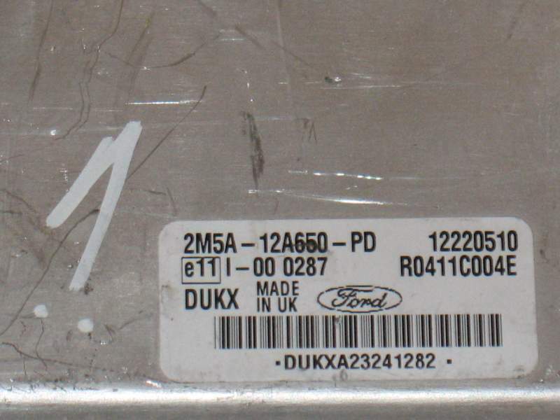 ECU FORD FOCUS 1.8 TDCI R0411C004E 2M5A-12A650-PD 2M5A12A650PD