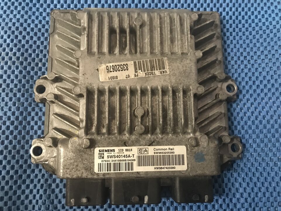 Ecu CITROEN PEUGEOT 2.2 HDI SIEMENS 5WS40145A-T HW 9647423380