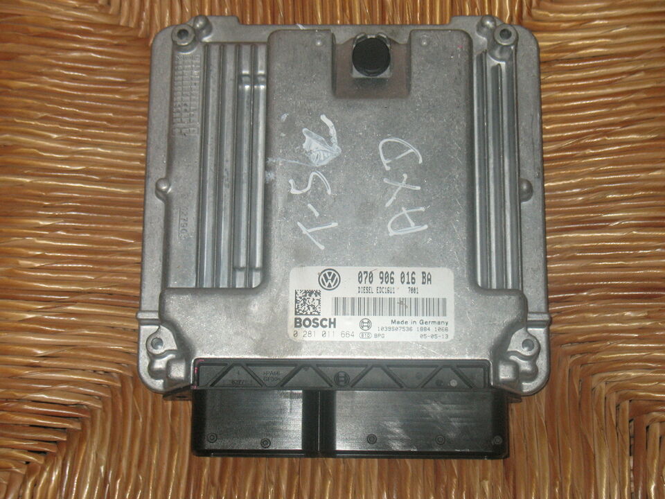 ECU VW VOLKSWAGEN T5 2.5 TDI 070906016BA 0281011664 EDC 16U1-5.5