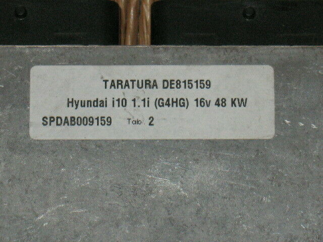 ECU BRC GPL LPG HYUNDAI i10 1.1 16V DE815159 069195/9-R 0691959R