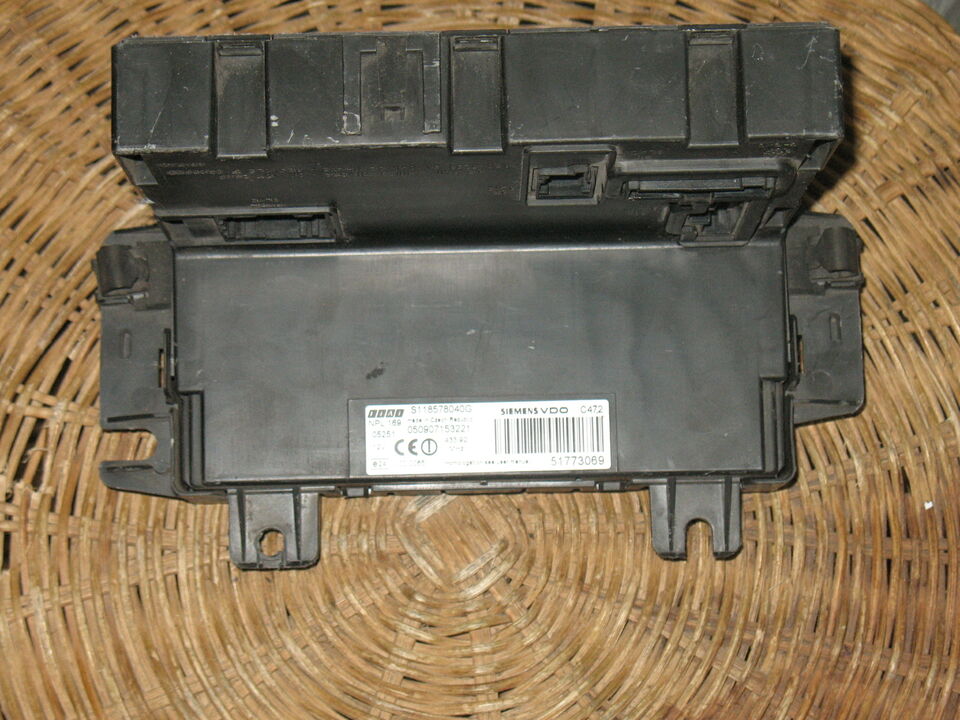 ECU BODY COMPUTER FIAT PANDA 4X4 1.3 S118578040G 51773069