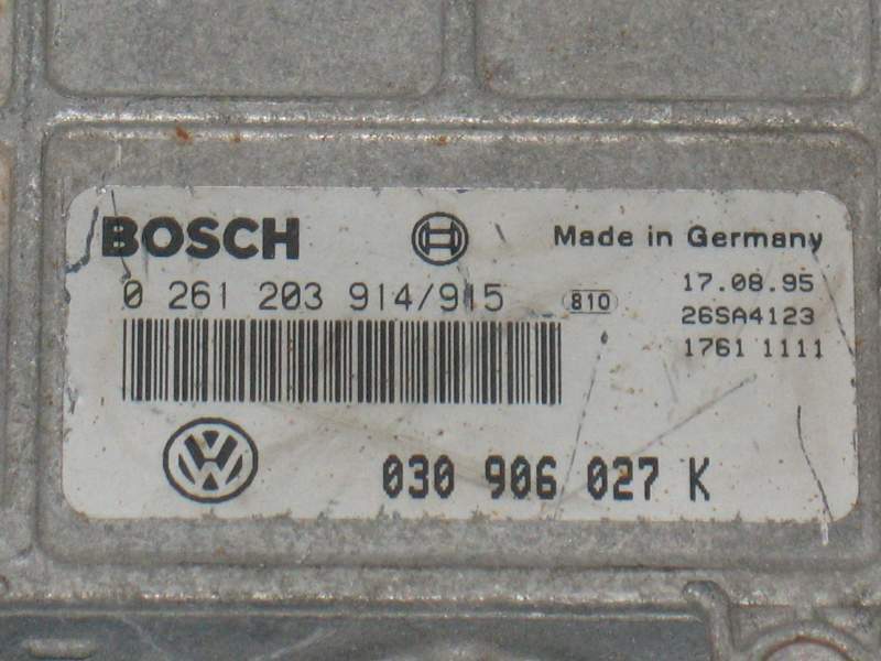 ECU CENTRALINA VW POLO 1.4 0261203914/915 0261203914 0261203915
