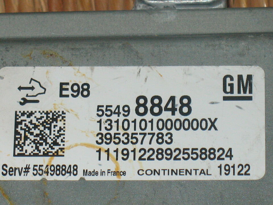 ECU OPEL ASTRA K (B16) 1.6 CDTi (68) GM 55498848 E98 395357783