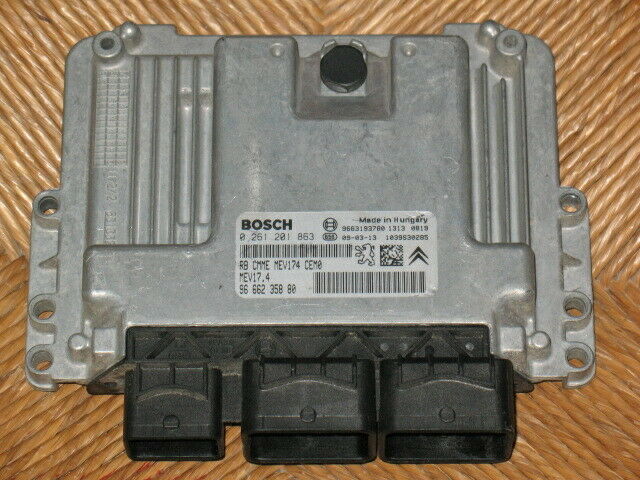 ECU PEUGEOT 207 308 1.4 0261201863 9666235880 9663193780 MEV17.4