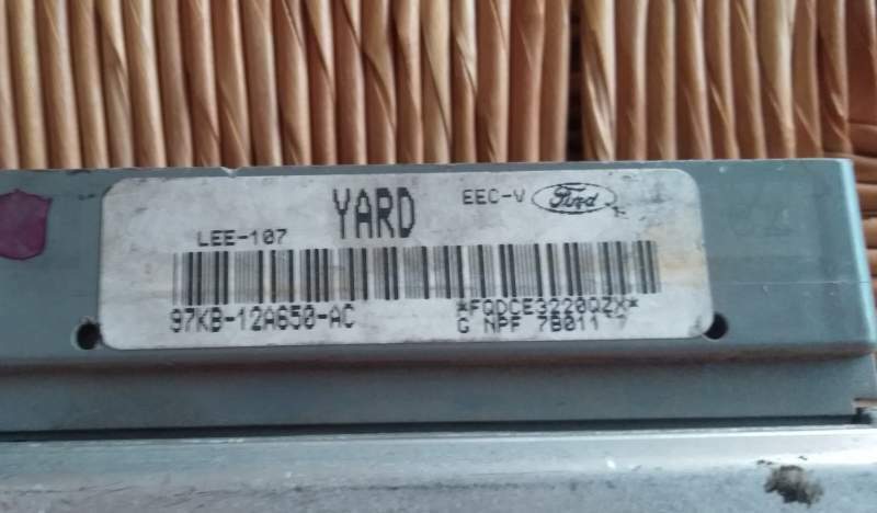Ecu centralina ford ka 1.3 97kb12a650ac yard LEE-107 lee107