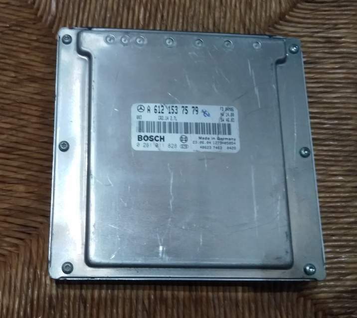 ECU MERCEDES CLK 2.7 A6121537579 0281011828 CR2.14 2.7L EDC15C6-4.14