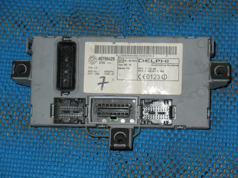 46788429 c150 delphi body computer fiat punto 188 1.2