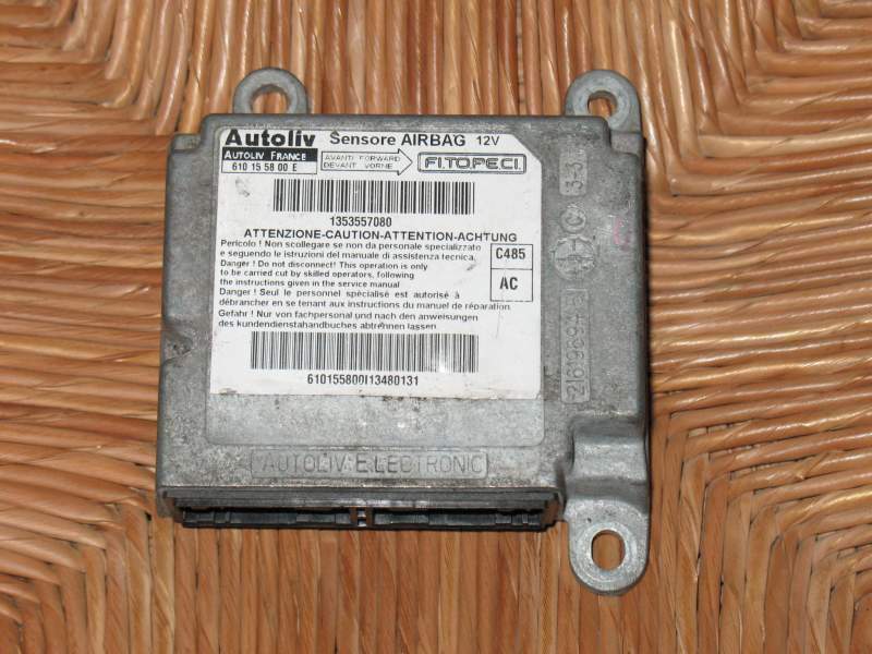 ECU AIRBAG Citroen Nemo 1353557080 610155800E FIORINO / QUBO