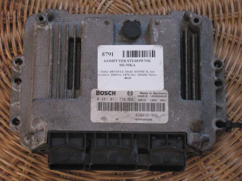 ECU renault scenic 1.9 dci 0281011776 8200391966 8200386508