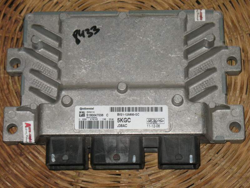 ECU FIESTA 1.4 BV2112A650GC S180047036C 5KGC BV21-12A650-GC