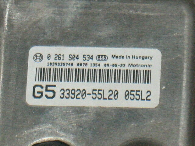 KIT FIAT SEDICI 16 SUZUKI 1.6 0261S04534 33920-55L20 ME17.9.51