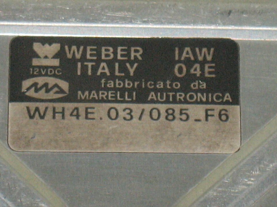 Lancia delta integrale 8 valvole weber iaw 04e/02 wh4e.03/0a0-f6