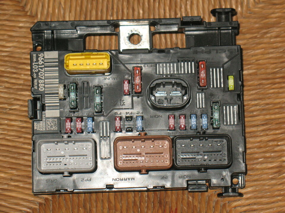 ECU FUSIBILI BSM Peugeot 1007 Citroen C3 9661707880 BSM L03-00