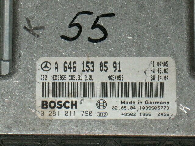 ECU MERCEDES VITO 2.2 0281011790 A6461530591 CR3.31 EDC 16C2-7.31