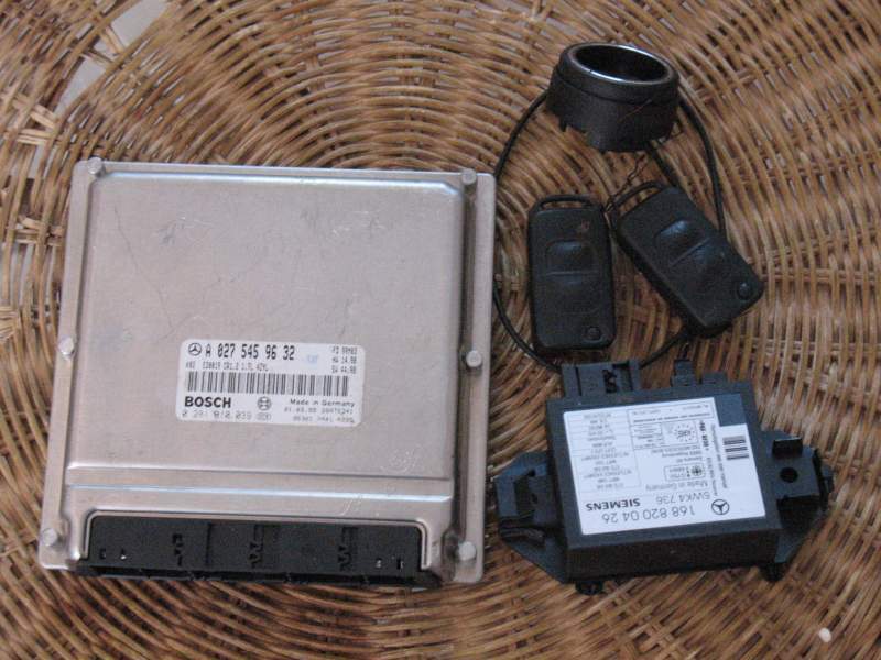Kit mercedes classe a 170, bosch 0281010039 cas siemens 5wk4736