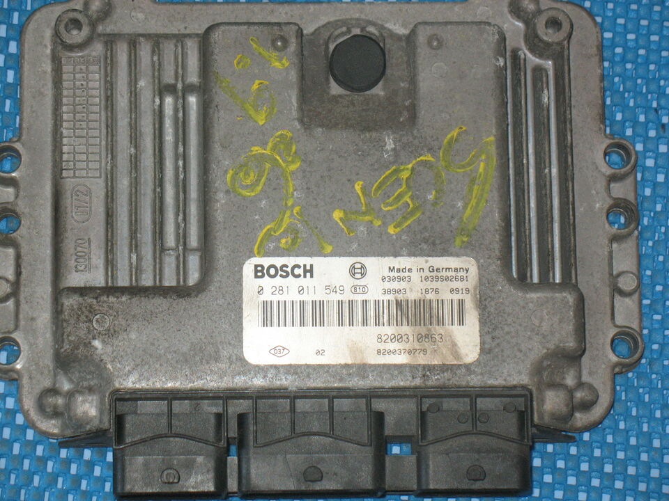 Ecu megane scenic 05 1.9 dci 0281011549 8200310863 EDC16C3 10.22