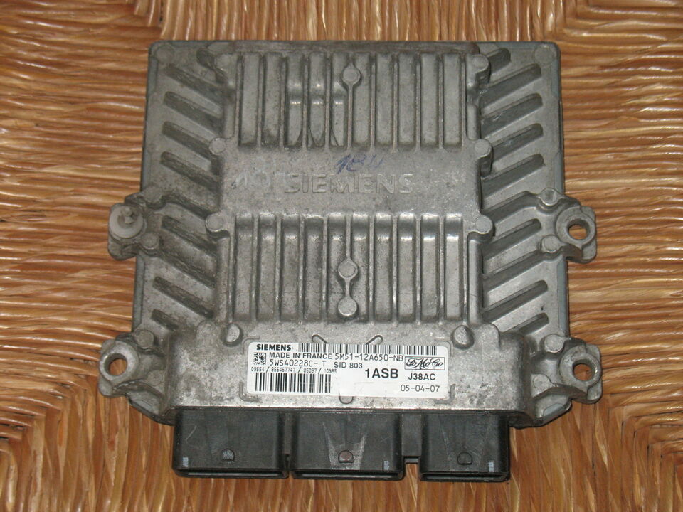 ECU FORD FOCUS 2.0 TDCI SIEMENS 5WS40228C-T 5M51 12A650-NB 1ASB