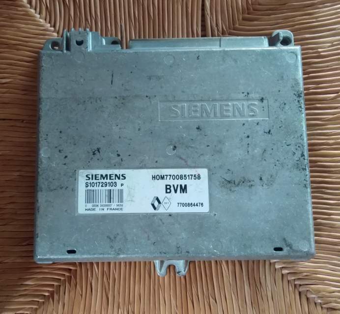 Ecu centralina renault clio s101729103p hom7700851758