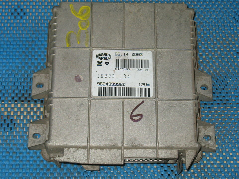 Ecu peugeot citroen benzina 1.4 ecu 9624999980 g6 14.0d03