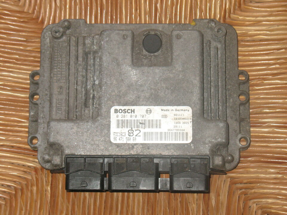 ECU Peugeot 206 1.4 HDi 01- 0281010707 EDC16C3 82 9651399080