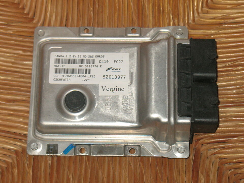 Ecu fiat panda 1.2 8v benzina marelli 52013977 9GF.TE EURO 6