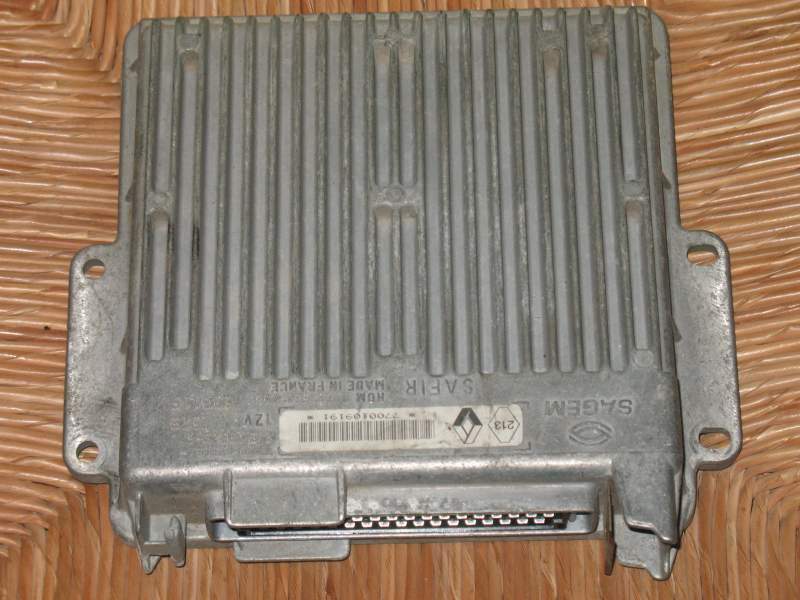 Ecu Renault CLIO KANGOO 1.2 SAGEM SAFIR 7700109191 35 pin
