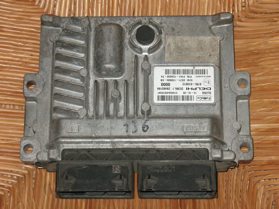 ECU FORD KUGA 2.0 JTD FV41 12A650 TA DCM6.1 28465194 DELPHI
