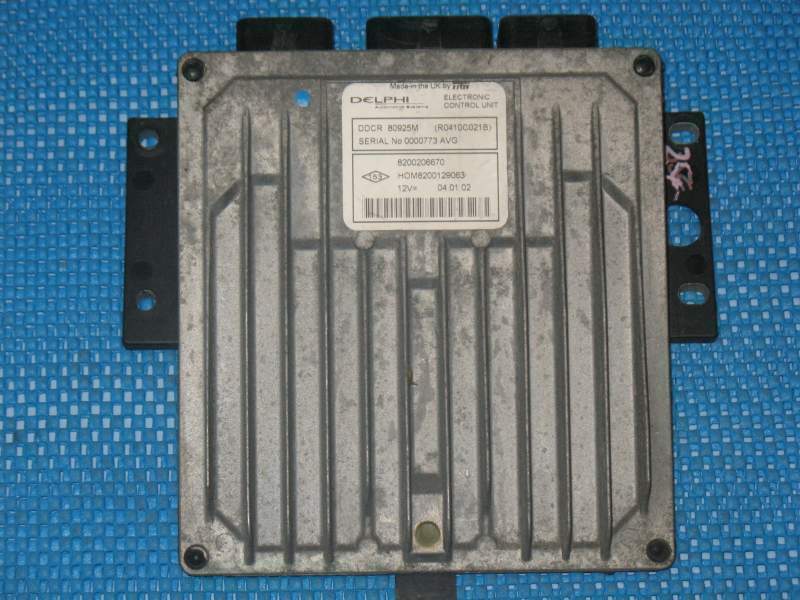 ECU RENAULT CLIO 1.5 DCI DDCR 80925M R0410C021B 8200206670
