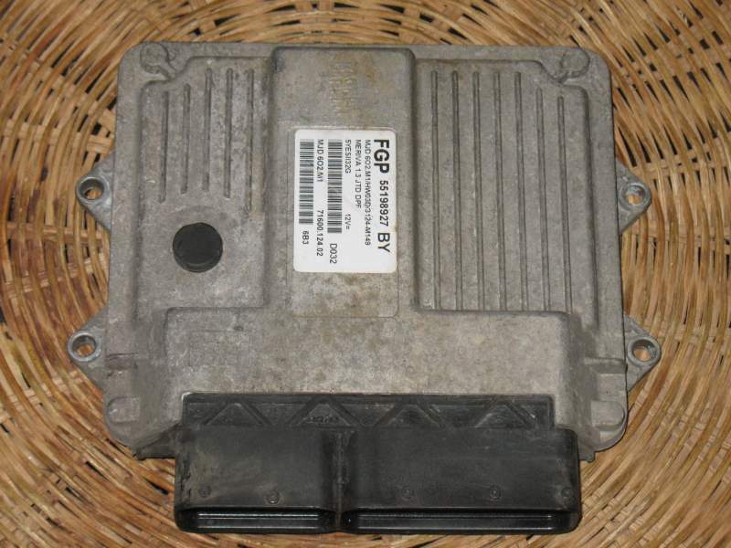 ECU Opel MERIVA TIGRA AGILA ASTRA 1.3 55198927BY HW03D MJD 6O2.M1